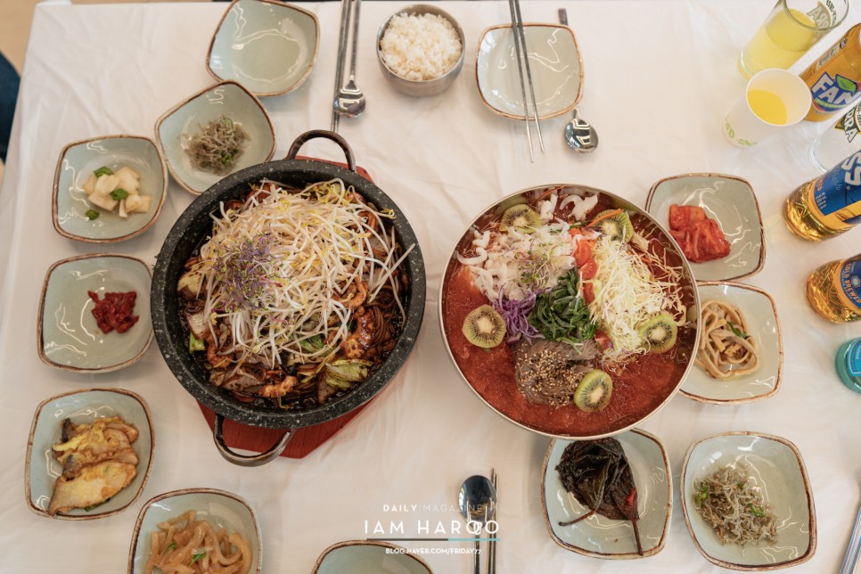 태안 만리포 맛집 이색 조합