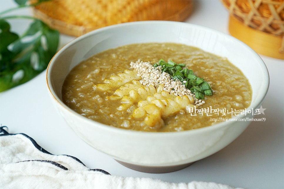 찹쌀 전복죽 끓이는법 전복내장죽 레시피 전복죽 만들기