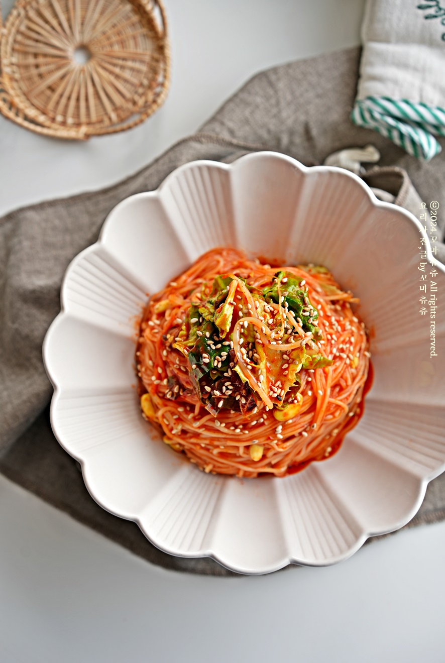 비빔국수 양념장 만들기 맛보장 비빔국수 레시피 양념 만드는법