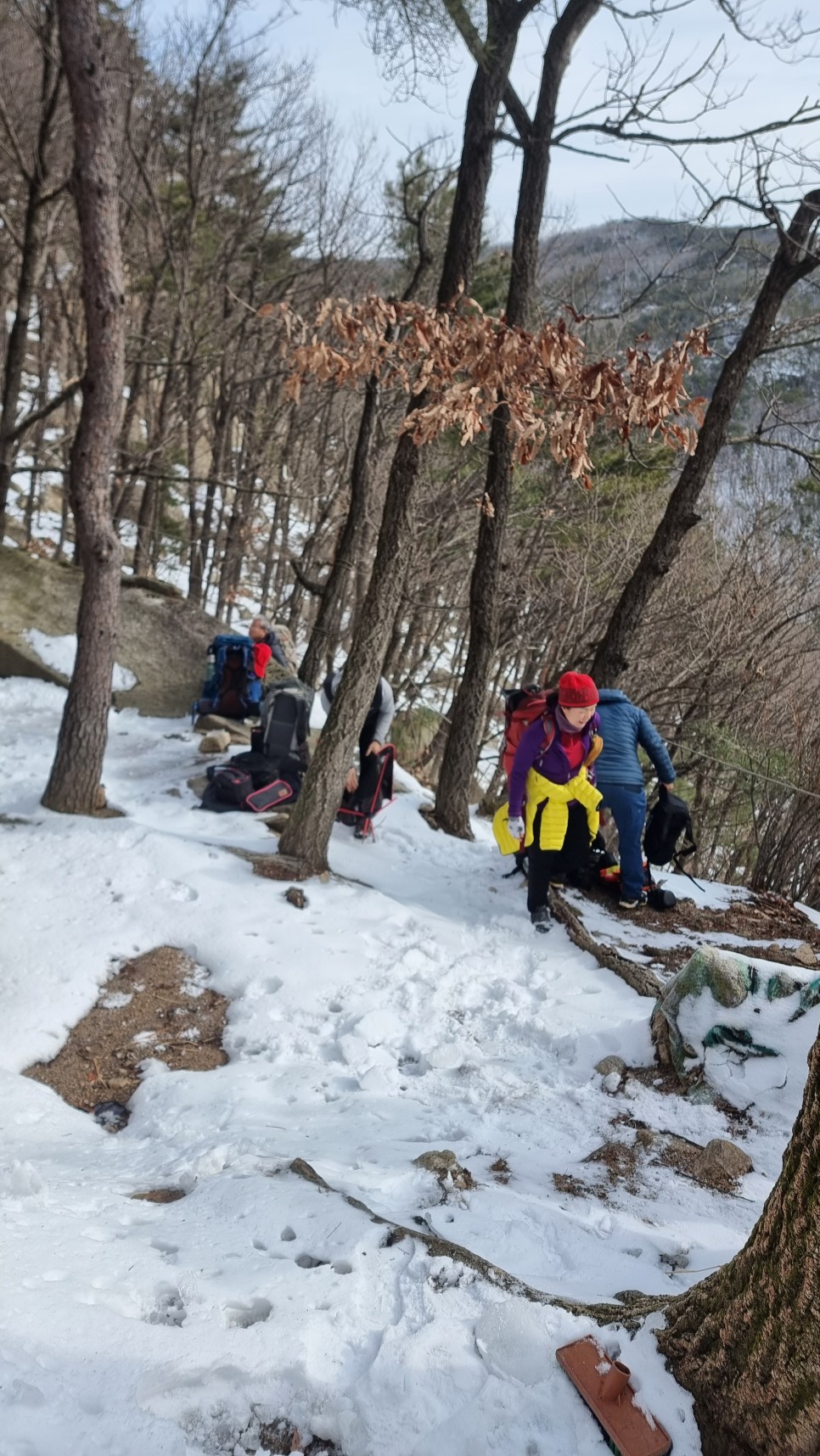 24년 장비릿지 1차 기초교육, 삼성산 바하람암장