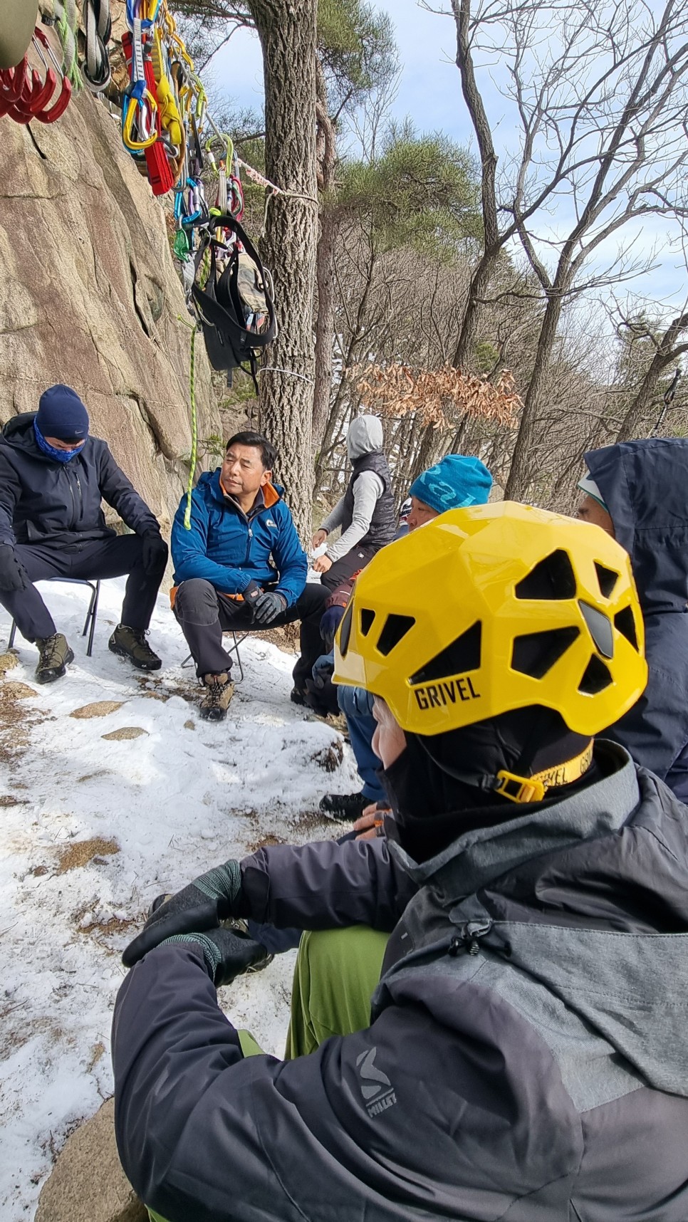 24년 장비릿지 1차 기초교육, 삼성산 바하람암장