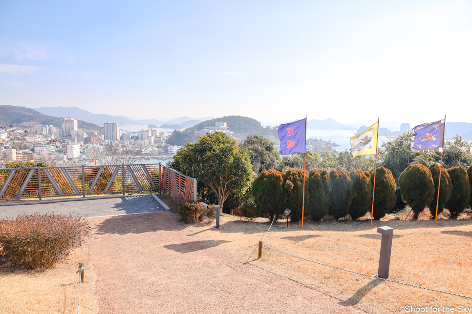 통영 여행지 추천 탁트인 전망의 볼거리 통영 서피랑 마을 공원