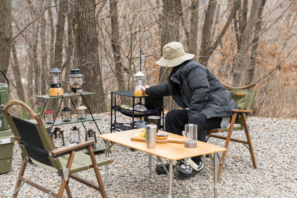 폴더블 캠핑 쉘프 마운트리버 미니쉘 5.0 미니멀 캠핑용품