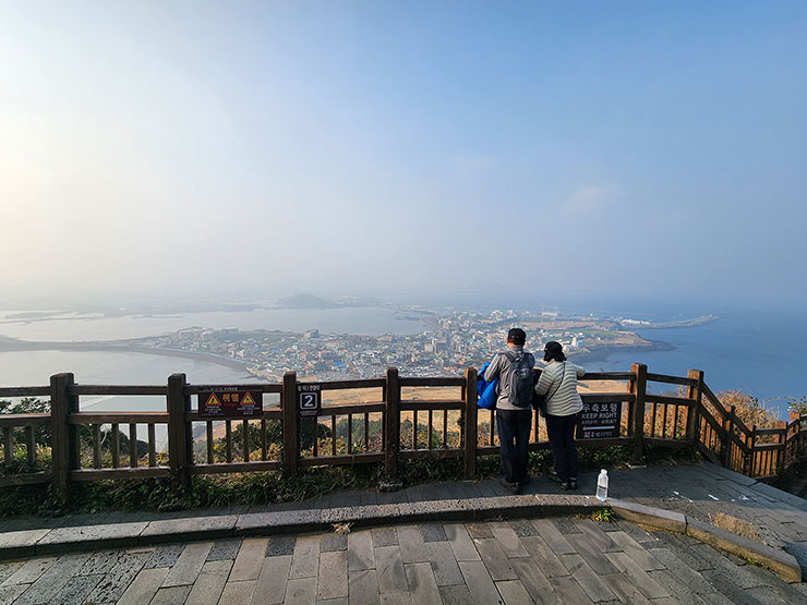 한국 여행 제주도 성산일출봉 겨울 국내여행지 추천