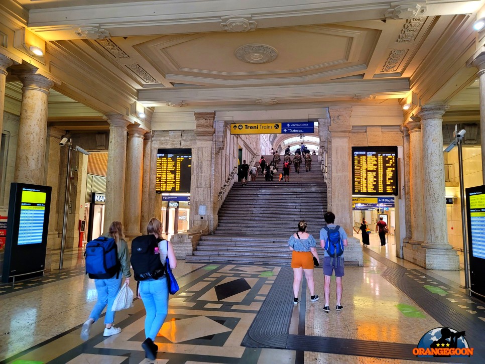 (이탈리아 밀라노 / 밀라노 중앙역 #8) 역사 건물이 하나의 예술작품! 이탈리아 북부의 중심 기차역 Stazione Milano Centrale