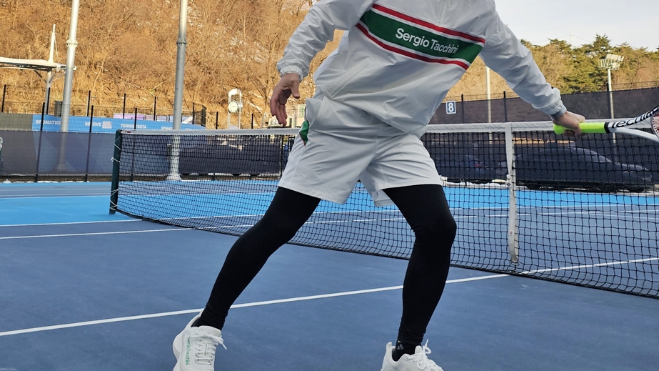 남자 테니스복, 명품 테니스 웨어 세르지오 타키니 바람막이 리뷰