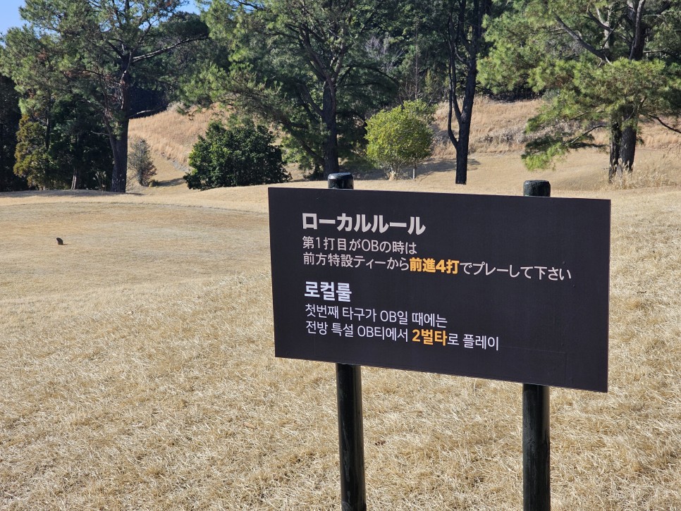 일본골프여행 가고시마 사츠마골프앤온천리조트 노캐디 2인 골프 라운딩 후기