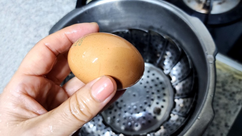 아이간식 압력밥솥 훈제계란 구운계란 만들기 다이어트 계란요리 건강간식추천