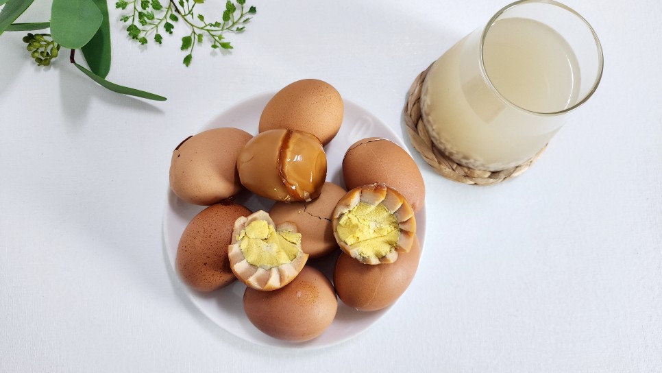 아이간식 압력밥솥 훈제계란 구운계란 만들기 다이어트 계란요리 건강간식추천