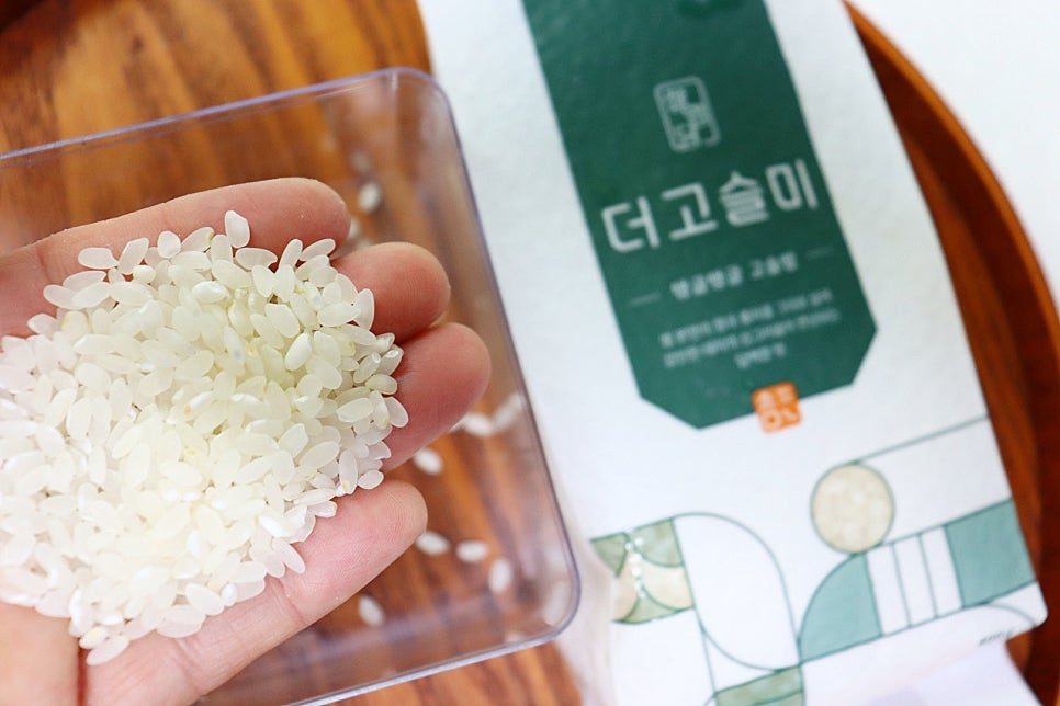 쌀씻는법 고급쌀 쌀명당 쌀선물 좋은쌀로 콩나물밥과 계란초밥 만들기