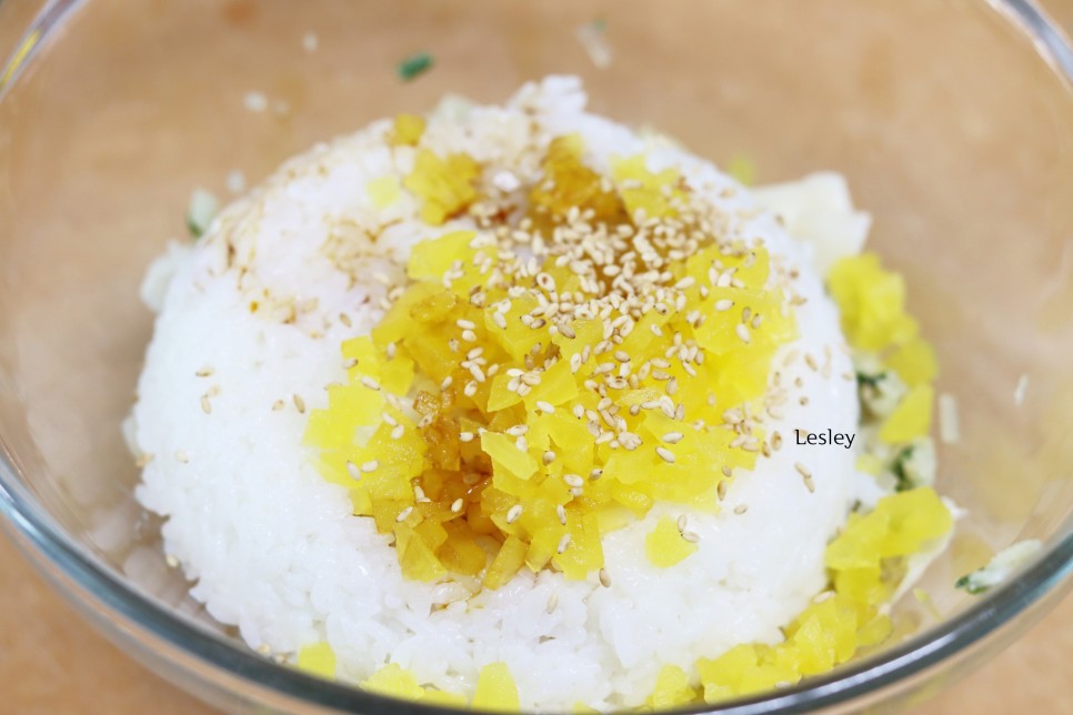 편스토랑 한채영 만두 꼬마김밥 만들기 만두김밥 냉동 만두요리