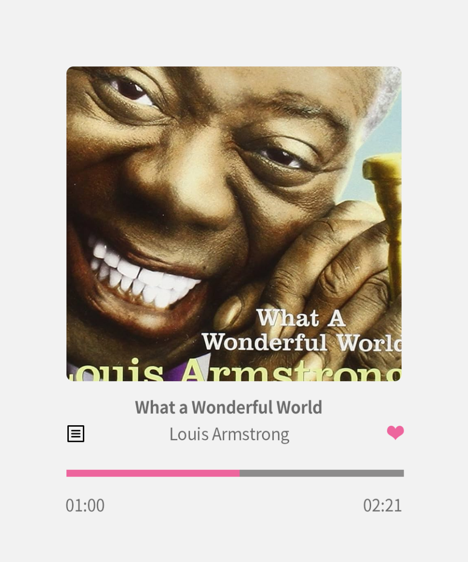 루이 암스트롱 What a Wonderful World 가사 유명한 올드팝송 명곡