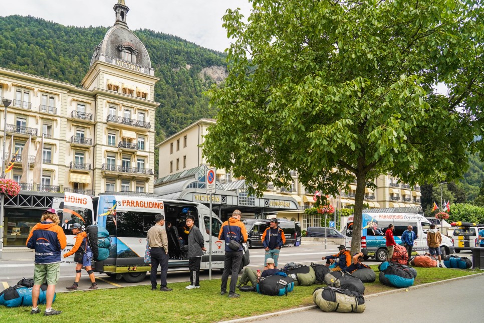 스위스 여행 인터라켄 패러글라이딩 가격 업체 예약 후기