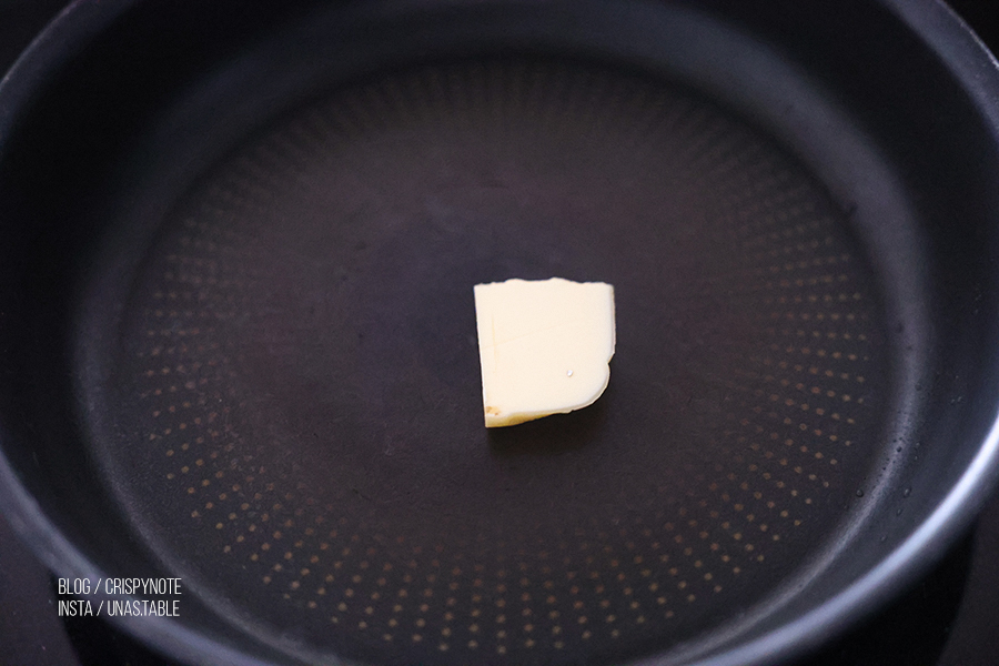 참송이버섯요리 버터 버섯볶음 간단한 와인안주 만들기