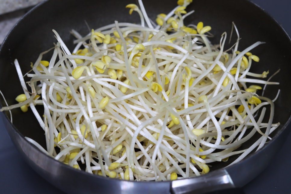 콩나물 잡채 황금레시피 간단 잡채 만드는법 원팬 잡채 만들기