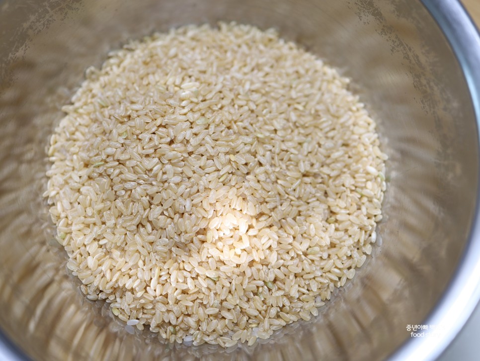 전기밥솥 현미밥 짓는법 다이어트 현미밥 맛있게 만드는법