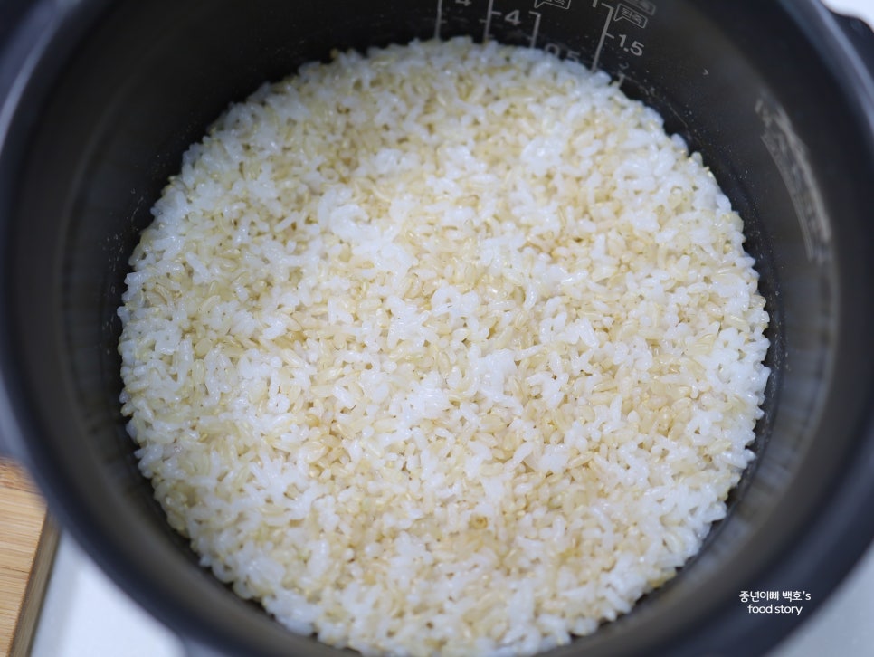 전기밥솥 현미밥 짓는법 다이어트 현미밥 맛있게 만드는법