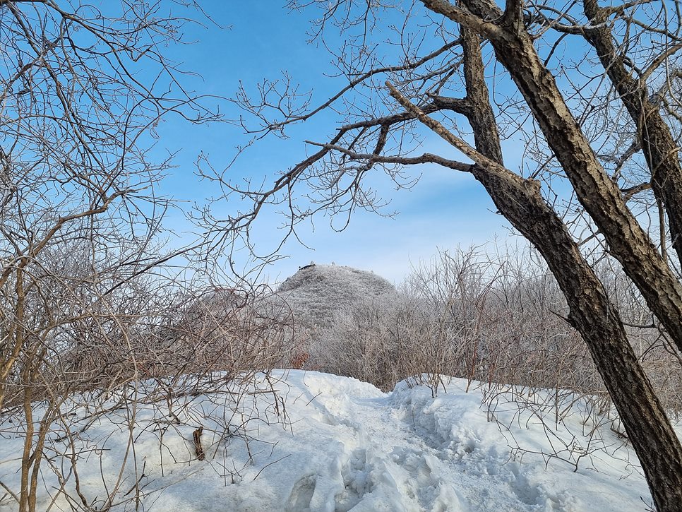 [치악산국립공원] 치악산, 아름다운 서리꽃과 계곡의 설경을 즐기다.