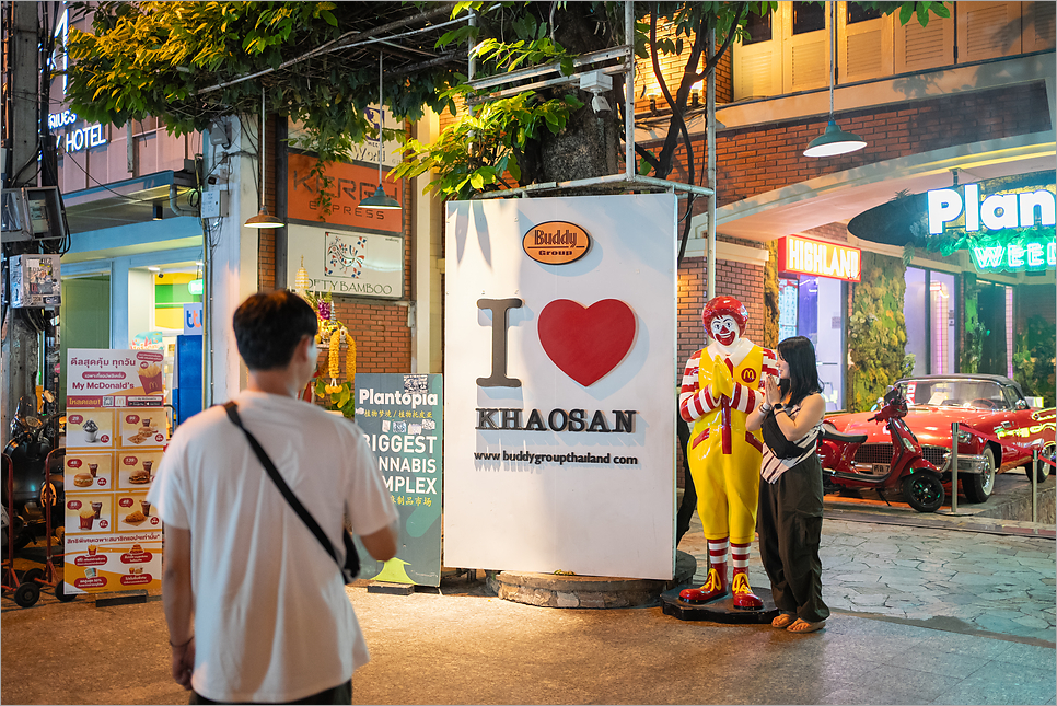방콕 카오산로드 가는법 야경 태국 방콕맛집 방문