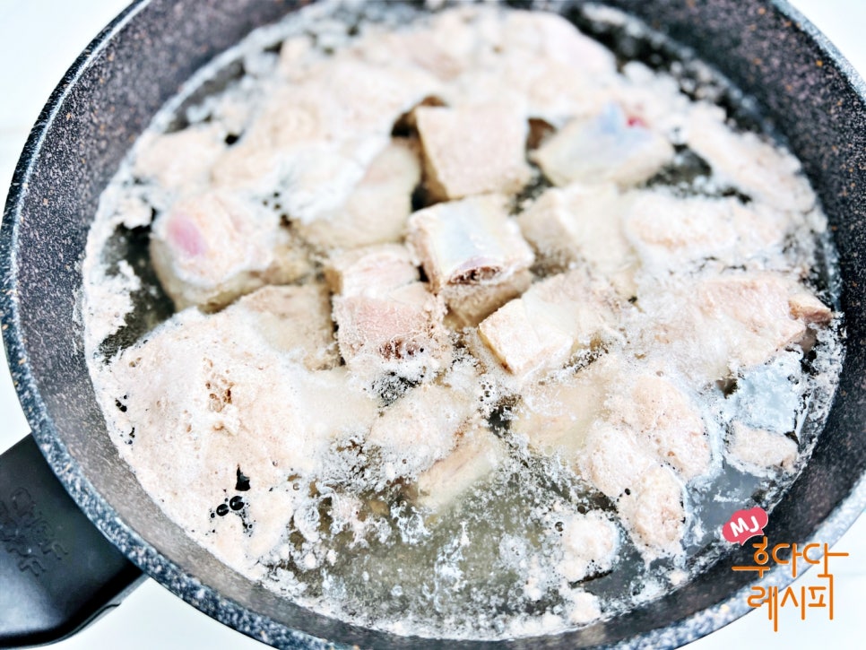 간장 돼지갈비찜 레시피 돼지갈비찜 양념 만들기