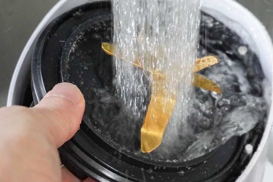 스빙 진공믹서기 초고속 블렌더 믹서기 유리 믹서컵 가열 탑재로 당근 퓨레 만들기
