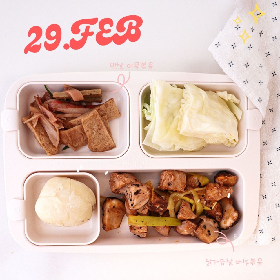 2월 29일 급찐급빠 하루 다이어트 식단일기