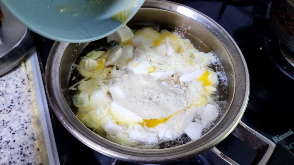 맑은국종류 초간단요리 순두부 계란국 끓이는법 계란파국 요리 계란탕 만들기