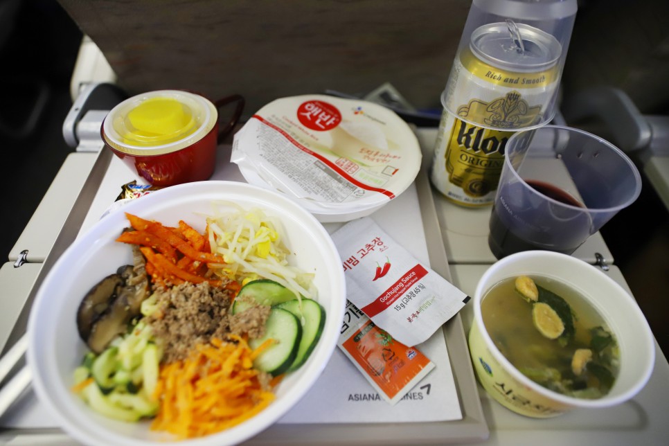 아시아나 항공 기내식 유럽 미주 키즈밀 비교, 와이파이와 라운지 후기