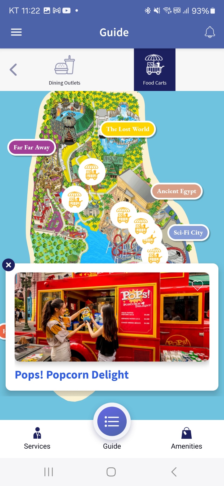 싱가포르 센토사 싱가포르 유니버셜 스튜디오 맛집 지도 입장권할인