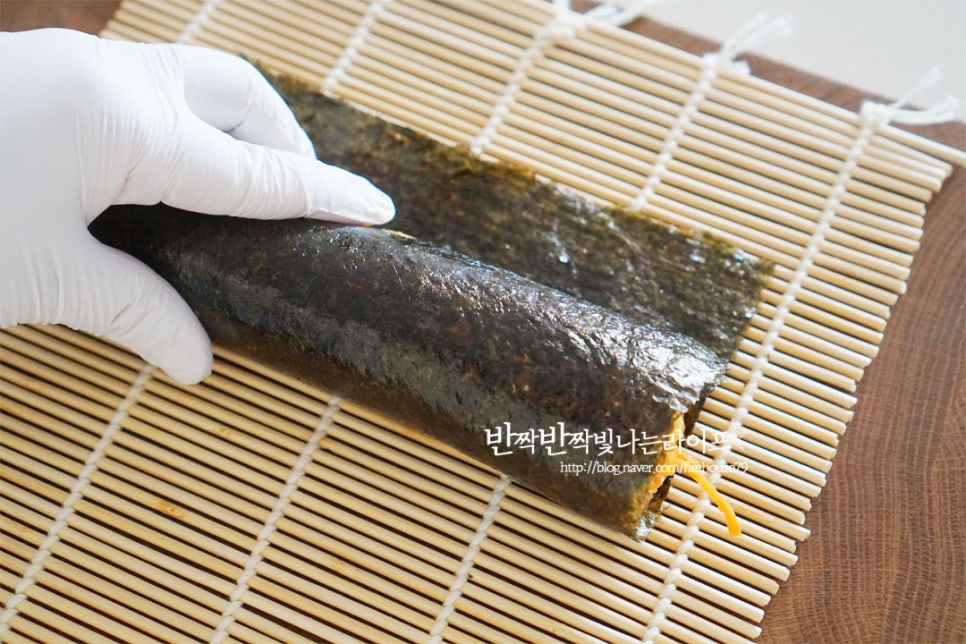 당근라페 김밥 당근김밥 당근라페 양배추김밥