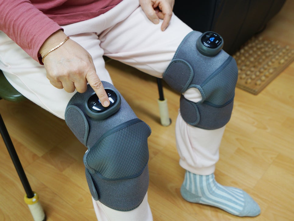 무릎 어깨 마사지기 온열 찜질 가능한 모락 바디안 리뷰