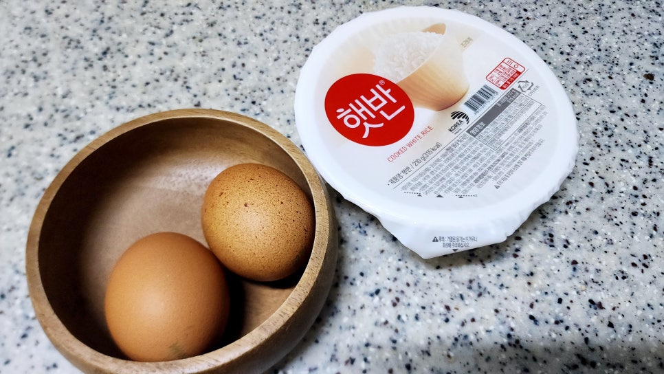혼밥메뉴 편스토랑 간장계란밥 레시피 자취생요리 전자레인지 계란밥 만들기