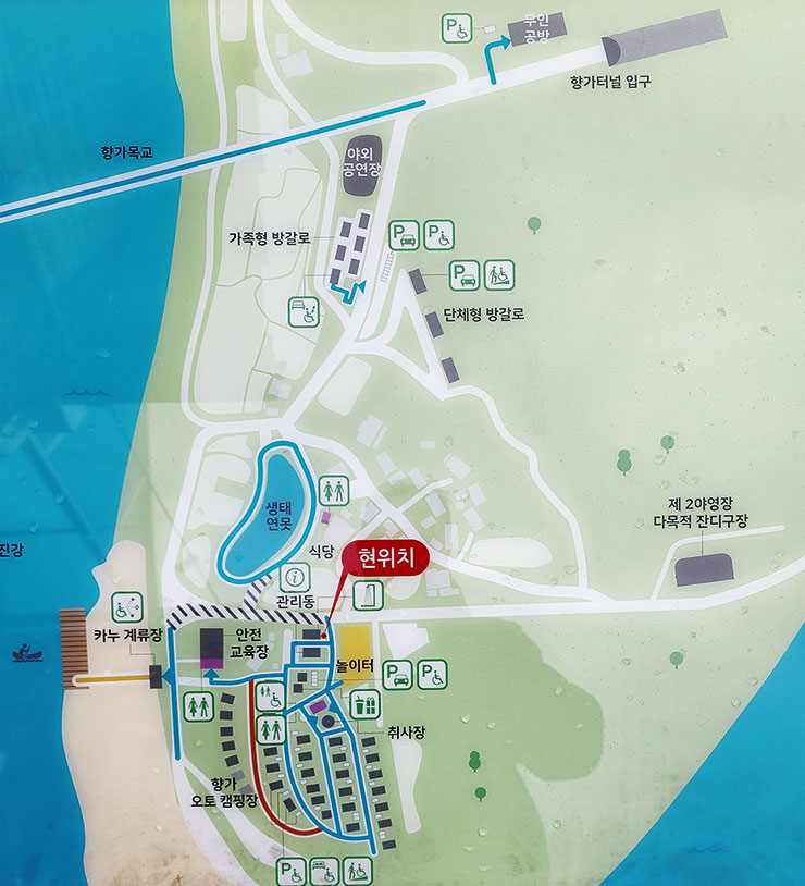 전라도 전북 오토캠핑장 섬진강 향가 오토캠핑장