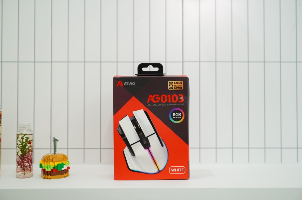 유선 게이밍 마우스 추천 가성비 좋은 에이투 AG0103 LED 사용기