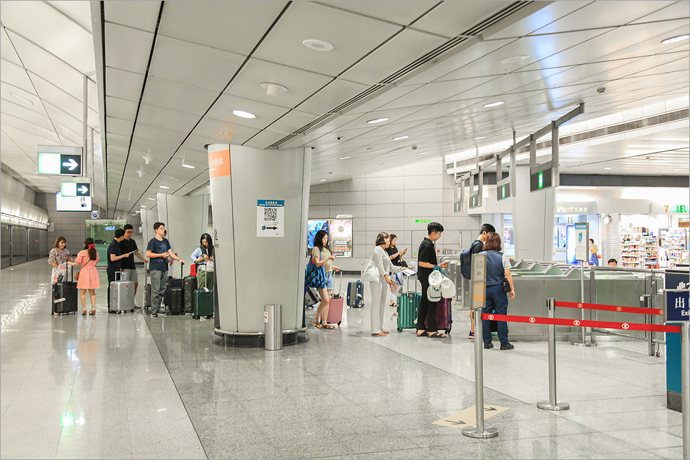 홍콩 AEL 공항철도 가격 구입 시내 가는 법 홍콩여행준비물