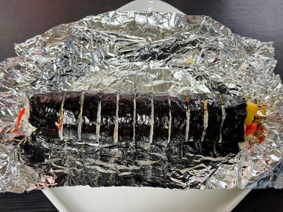 충주 김밥 맛집 <장김밥> 상큼한 생와사비 김밥