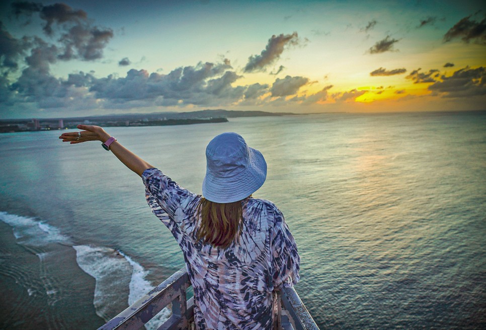 괌 여행코스 사랑의절벽 입장료 할인 방법 일몰 후기
