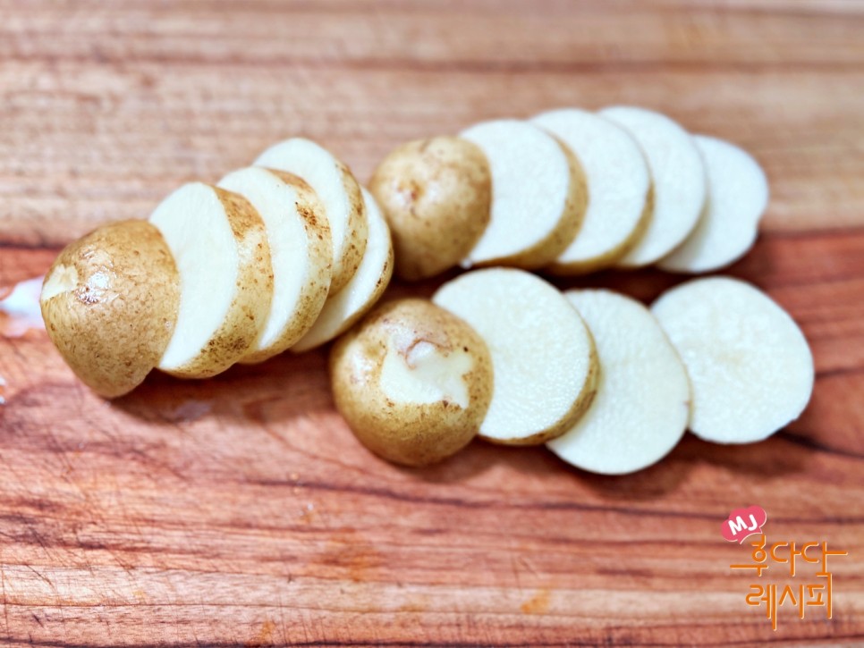 에어프라이어 감자 요리 으깬 감자구이 감자굽기