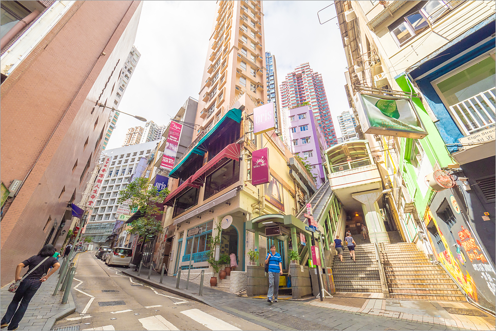 홍콩여행, 만능 미드레벨 에스컬레이터 홍콩 가볼만한곳