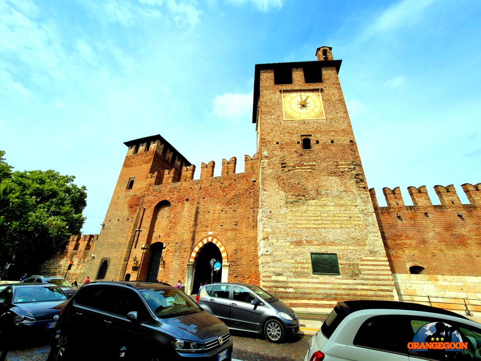 (이탈리아 베로나 / 카스텔베키오) 젖과 꿀이 흐르는 땅. 베로나를 지키기 위해! 14세기에 유독 튼튼하게 만들어진 '오래된 성' Castelvecchio, Verona