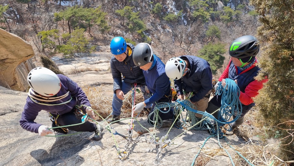 24년 장비릿지 7차 기초교육, 북한산 노적봉 남벽릿지(1~3p) & 경원대길(1~3p) 멀티등반