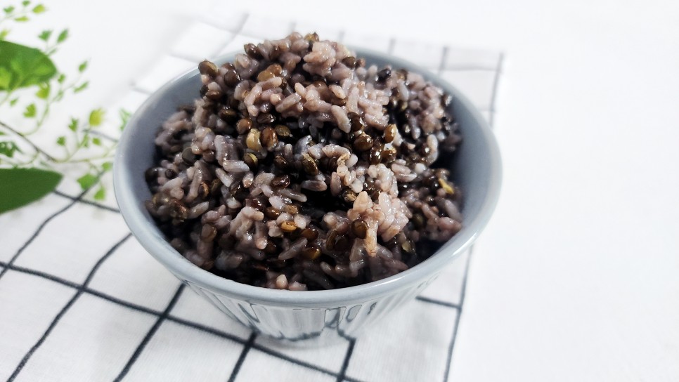렌틸콩밥 하는법 쌀불리는시간 잡곡밥 만드는법 다이어트에좋은음식 렌틸콩요리