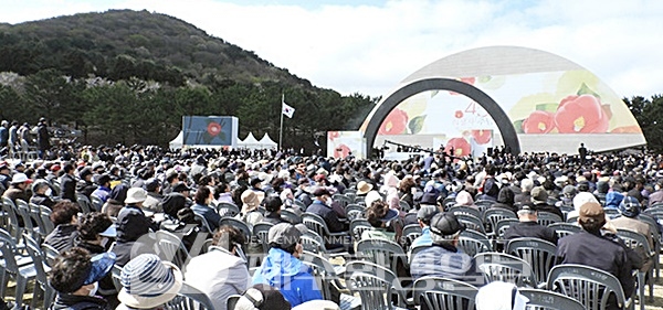 “명치끝이 아린 듯한 제76주년 4.3희생자 추념식..제주시, 행정력 집중 완벽”