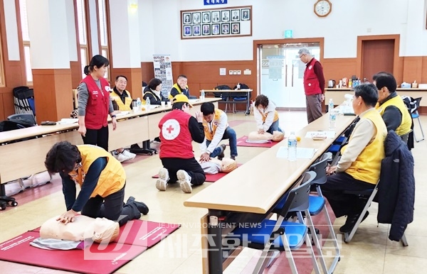 제주적십자사, 제주도민 대상 무료 심폐소생술 교육 개최 예정