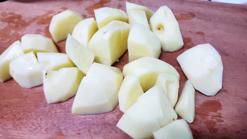 고기없는 미역국 종류 간단한 국요리 들깨 감자미역국 끓이기 미역불리는시간