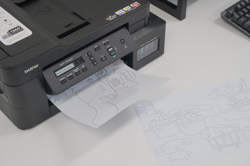 가정용 프린터기 추천 브라더 무선 잉크젯 프린터 DCP-T720DW