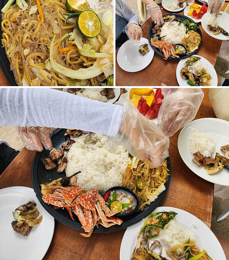 동남아 휴양지 필리핀 보홀 여행 버진 아일랜드 필리핀 음식