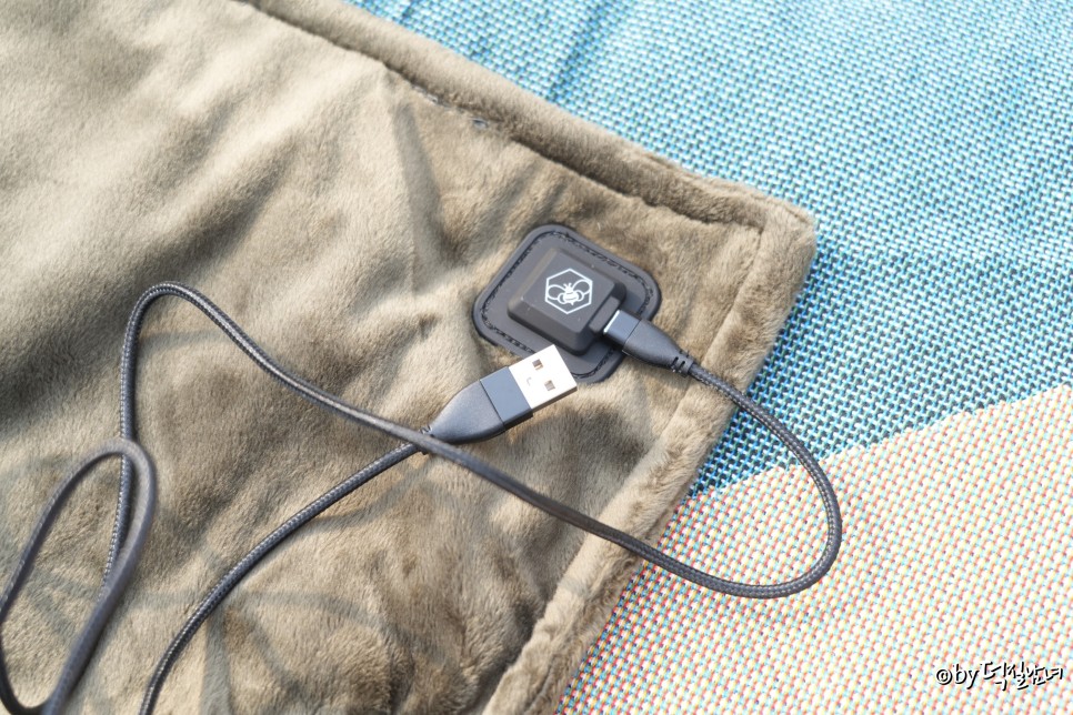 캠핑 1인용 그래핀탄소 전기담요 휴대용 USB 전기장판 Gee