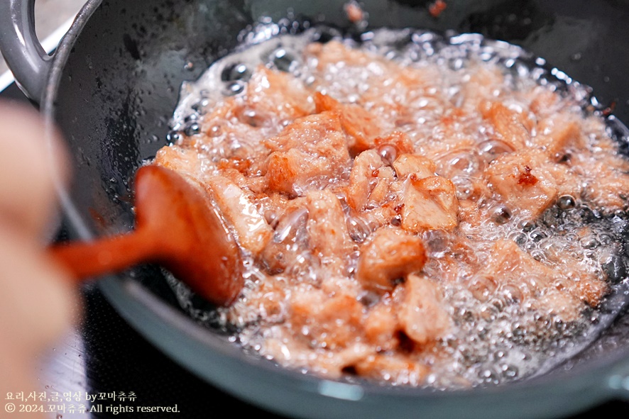 류수영 스팸 순두부찌개 끓이는법 양념 레시피 순두부 요리