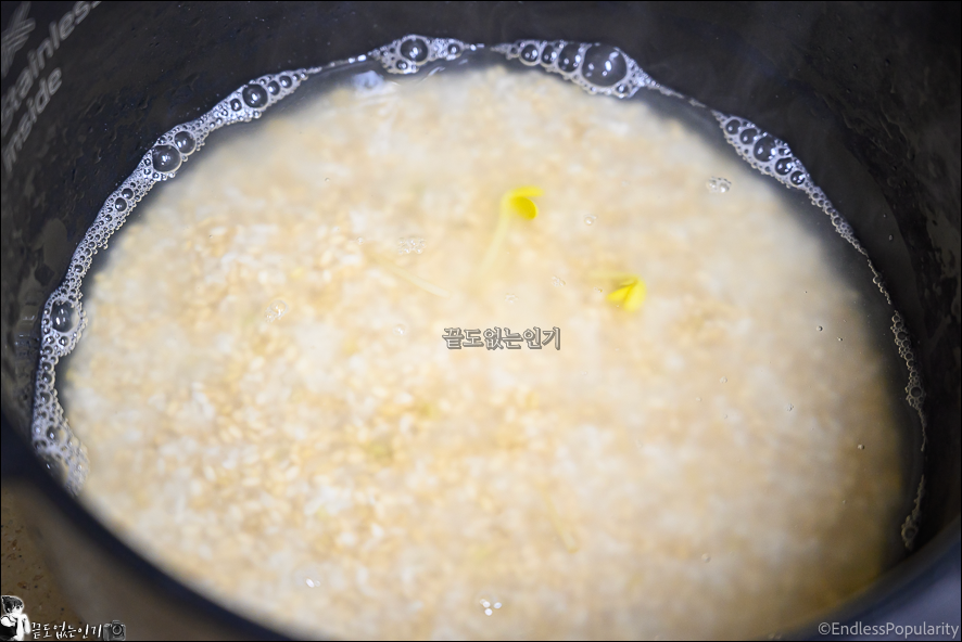 백종원 콩나물밥 만드는법 전기밥솥 현미 콩나물밥 달래양념장 만들기